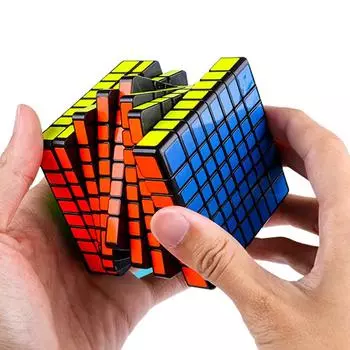 Новые профессиональные конкурсные гладкие развивающие игрушки восьмерка - кубик Рубика 8-го порядка