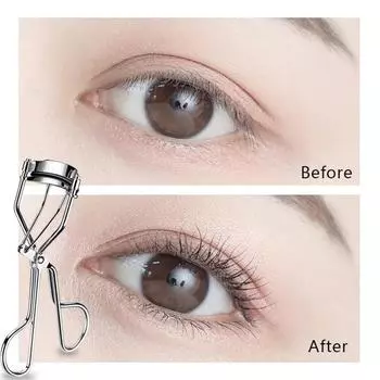 Новые профессиональные щипцы для завивки ресниц с расческой, женские пинцеты для завивки ресниц, косметические щипцы для завивки ресниц, косметический инструмент