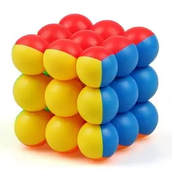 Новые профессиональные волшебные кубики Ball 3x3x3 6 см, волшебные кубики Ball, головоломки, игрушки для детей, подарочные развивающие игрушки