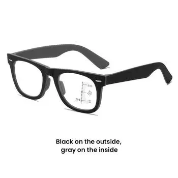 Новые прогрессивные мультифокальные очки для чтения, очки для дальнего и ближнего зрения двойного назначения для пресбиопии, очки высокой четкости с защитой от синего света 0