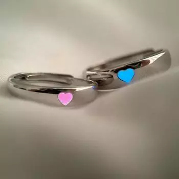 Новые простые парные кольца серебряного цвета, регулируемое открытое кольцо с изображением солнца и луны для женщин и мужчин, свадебные модные ювелирные изделия, подарки