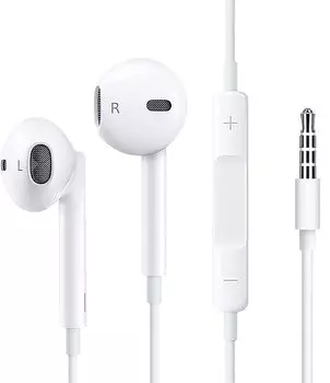 Новые проводные наушники с дистанционным шумоподавлением Iyahon Stereo, совместимые со многими белыми [выпуск 2022 г.] наушниками, наушниками, микрофоном,