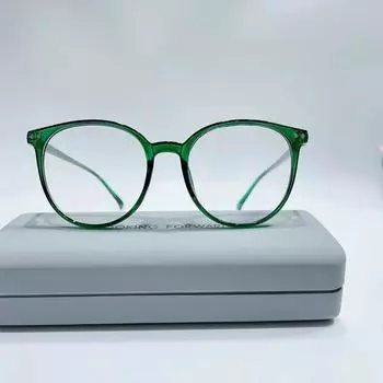 Новые прозрачные компьютерные очки в оправе для женщин и мужчин, круглые очки с анти-синим светом, блокирующие очки, оптические очки для очков