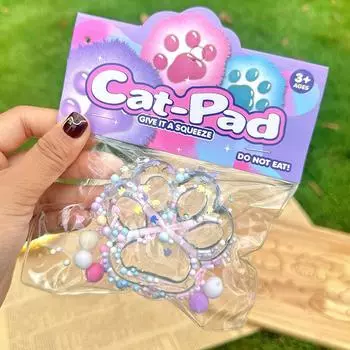 Новые прозрачные пластыри кошачьи лапки декомпрессионные игрушки кавайные мультфильмы антистресс снятие стресса медленно растущие игрушки для взрослых детей игрушки A14