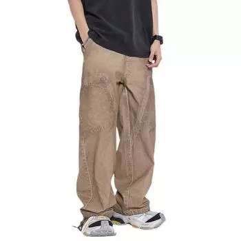 Новые японские мужские повседневные брюки с инструментами, мужские подростковые повседневные брюки с инструментами, мужские модные новые брюки S