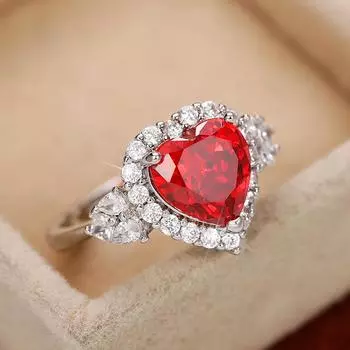 Новые яркие цветные кольца с кубическим цирконием для женщин, романтические свадебные аксессуары для свадебной церемонии, подарок, модные ювелирные изделия 9