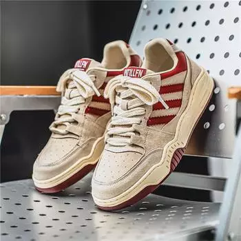 Новые ретро-кеды на платформе для повседневной носки, мужские молодежные низкие спортивные туфли для мужчин, на шнуровке, для студентов, всесезонные, дышащие, модные туфли 39 хаки