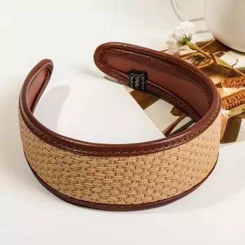 Новые Ретро PU Кожаные Повязки на Голову Широкие Тюрбаны Нескользящий Ободок Элегантные Аксессуары для Волос Женские Девичьи Модные Товары Подарки