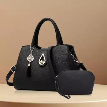 Новые ретро сумки большой емкости подходят всем Простые многофункциональные сумки через плечо Высококачественная модная косая сумка через плечо