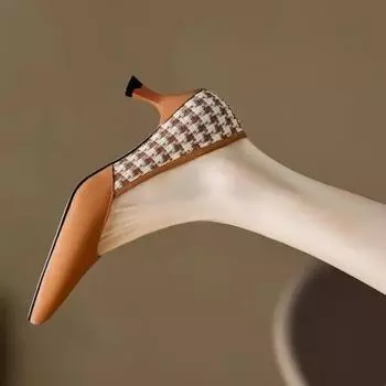 Новые римские разноцветные женские кожаные туфли с острым носком, удобные повседневные туфли на низком каблуке, женские туфли-лодочки ручной работы 35