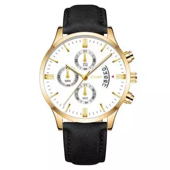 Новые роскошные деловые часы с датой, кварцевые часы из нержавеющей стали для мужчин с календарем наручные часы