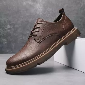 Новые роскошные повседневные туфли для активного отдыха, мужские кроссовки, теннисные туфли для скейтборда, мужские туфли 38-44, фирменные туфли из натуральной кожи и замши для мужчин 39 чёрный