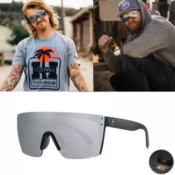 Новые роскошные высококачественные солнцезащитные очки из настоящей пленки для мужчин и женщин, спортивные солнцезащитные очки с тепловой волной для велосипедных очков, UV400, сиамские линзы