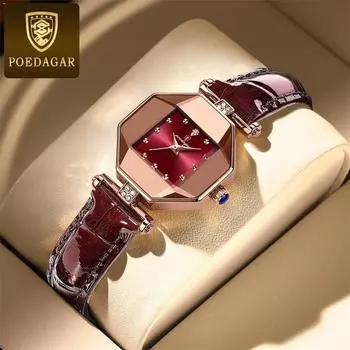 Новые роскошные женские часы высшего бренда с коробкой, водонепроницаемые женские часы, женские кварцевые часы