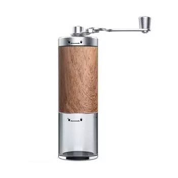 Новые ручные кофемолки с жерновами внутри, высококачественная конструкция ручки, портативные ручные регулируемые ручные кофемолки с двойным подшипником