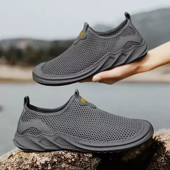 Новые сандалии большого размера мужские спортивные летние уличные пляжные туфли с мягкой подошвой европейские и американские повседневные комбинезоны мужские туфли 39