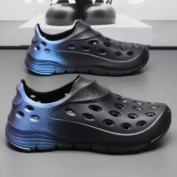 Новые сандалии, мужская обувь, летние мужские шлепки, пляжные сандалии высокого качества, нескользящая повседневная мужская обувь 43