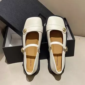 Новые сандалии на плоской подошве Мэри Джейн, женская обувь, летние балетные танцевальные туфли, дизайнерские повседневные туфли-оксфорды для прогулок, Femme Zapatillas 38