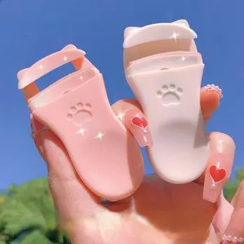 Новые щипцы для завивки ресниц, милый кошачий коготь, широкоугольный локальный зажим, профессиональный набор, долговечный зажим для ресниц, портативный женский инструмент для красоты