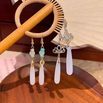 Новые серьги-чеонгсамы в китайском стиле для женщин 1 pair