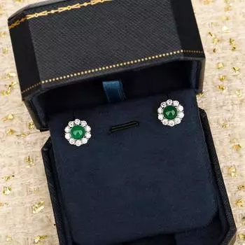 Новые серьги-цветы из чистого серебра 925 пробы в китайском стиле, сохраняют цвет, износостойкие, высококачественные ювелирные изделия без химических опасностей