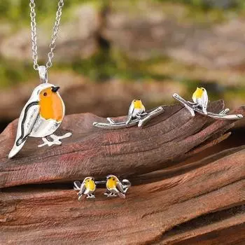 Новые серьги-джокеры в стиле ретро с красочными птицами и каплями, простые, высокого качества, для девочек в виде животных