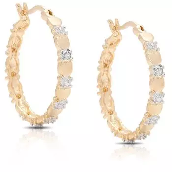 Новые серьги из стерлингового серебра 925 пробы с инкрустацией цирконом, большие серьги из 18-каратного золота, пряжки для ушей для женщин, очаровательные ювелирные изделия, подарок золотой