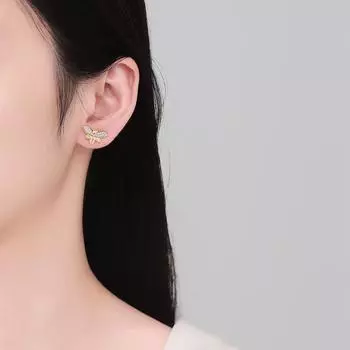 Новые серьги-пчелы для женщин с асимметричным дизайном в виде подсолнуха, модные серьги класса люкс