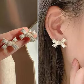 Новые серьги с искусственным жемчугом с индивидуальным характером и серьги-бабочки для женщин