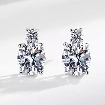 Новые серьги с кисточками из белого циркония для женщин, серьги с бриллиантами