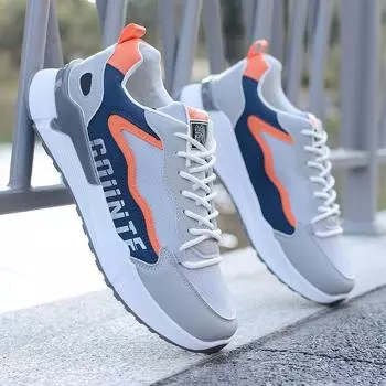 Новые сетчатые дышащие мужские туфли, нескользящие кроссовки на плоской подошве, мужские модные повседневные кроссовки разных цветов для бега для мужчин Zapatillas 39