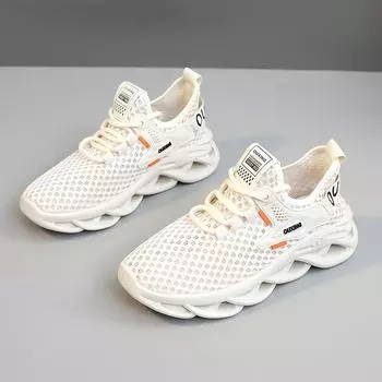 Новые сетчатые туфли женские летние спортивные женские туфли повседневные кроссовки женские усиленные сетчатые дышащие кроссовки для бега Zapatos De Mujer 35
