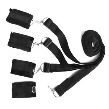 Новые секс-игрушки для магазина Пара Женщины СМ Бондаж Сексуальные Эротические Наручники на ноги Раб Связанный Наручники Связывание тела Секс-игрушки Взрослые Игры