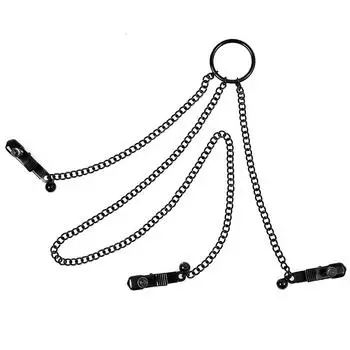 Новые, секс-товары для взрослых, черная заколка для груди, заколка для инь, колокольчик, альтернативные игрушки для заколок, секс-товары