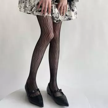 Новые сексуальные кружевные сетчатые ажурные чулки, колготки, нижнее белье, чулочно-носочные изделия, чулки до бедра, женские колготки, колготки в стиле Лолиты для девочек, колготки