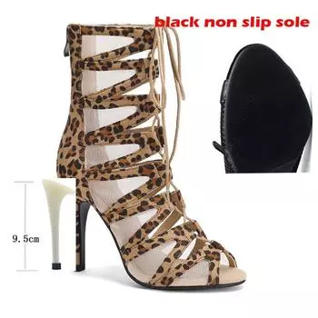 Новые сексуальные мягкие туфли на шпильках для джазовых латинских танцев, женские туфли на замшевой подошве, настраиваемые уличные туфли на шпильках 35