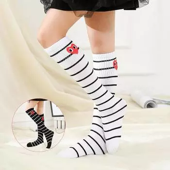 Новые школьные футбольные носки, детские носки, носки-трубочки, хлопковые чулки для мальчиков и девочек, детские чулки из чесаного хлопка 35CM