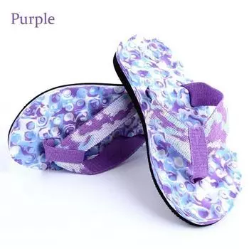 Новые шлепанцы для пары, женские камуфляжные тапочки, повседневные тапочки на плоской подошве, летние пляжные массажные тапочки 36 розовый