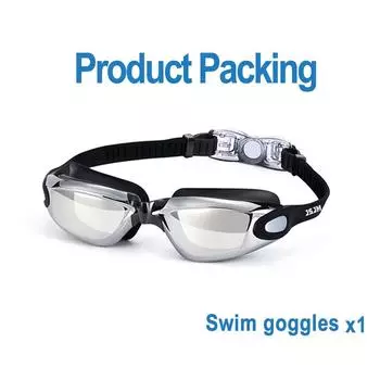 Новые силиконовые очки для плавания для мужчин и женщин, гальванические, цветные, регулируемые, профессиональные очки для плавания, водонепроницаемые, анти-УФ