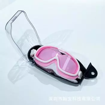 Новые силиконовые очки для плавания с большой оправой, взрослые очки для плавания