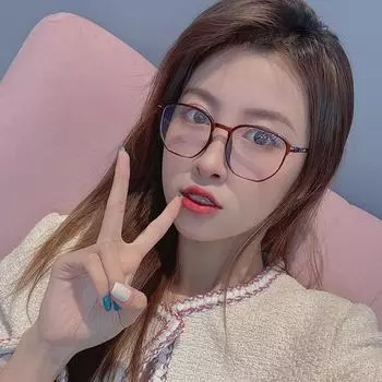 Новые синие очки TR для женщин в Интернете, модные многоугольные очки для знаменитостей, очки нестандартной формы, очки для близорукости, мужские очки. Blue light prevention