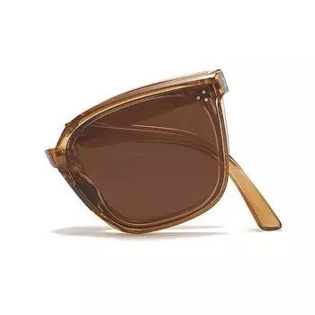 Новые складные солнцезащитные очки в маленькой оправе, женские высококачественные солнцезащитные очки для уличной съемки, солнцезащитные очки для путешествий, УФ-защитные солнцезащитные очки для мужчин