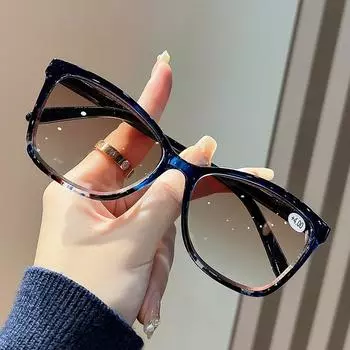 Новый оттенок Солнцезащитные очки для чтения Женские Солнцезащитные очки Очки Очки от +1.0 до +4.0 Европа и Америка 3.0