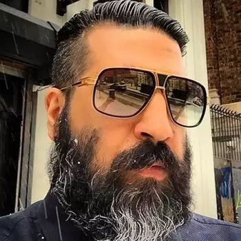 Новые солнцезащитные очки Metal Trend Street Beat Retro солнцезащитные очки для мужчин и женщин Очки для вождения УФ-защита от усталости