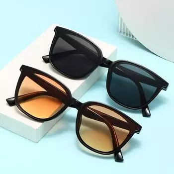 Новые солнцезащитные очки Street Shot в стиле ретро, женские европейские и американские солнцезащитные очки градиентного цвета, солнцезащитные очки с защитой от ультрафиолета