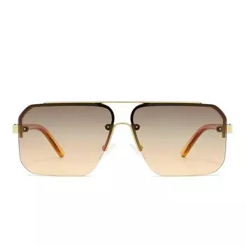 Новые солнцезащитные очки в квадратной оправе, модные модные солнцезащитные очки в Европе и Америке, мужские и женские солнцезащитные очки в полуоправе