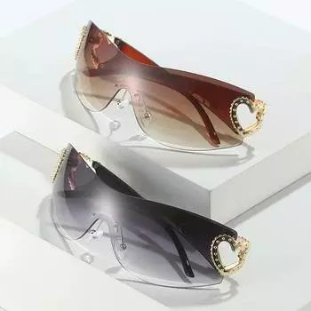 Новые солнцезащитные очки Y2K, женские брендовые дизайнерские модные солнцезащитные очки, женские спортивные очки на открытом воздухе UV4