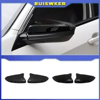 Новые спортивные дизайны карбоновый узор черный боковой корпус отделка автомобильные зеркала заднего вида крышки для Honda Civic 10th 2016 2017 2018 2019 2020