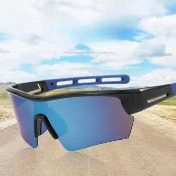Новые спортивные очки на открытом воздухе, ветрозащитные, пылезащитные и УФ-защитные солнцезащитные очки для езды на велосипеде, мужские и женские модные красочные солнцезащитные очки