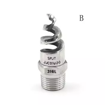 Новые спринклерные головки со спиральным конусом из нержавеющей стали 1/4 дюйма и 1/2 дюйма. B